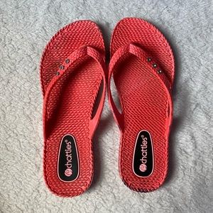 Chatties Pink Flip Flops